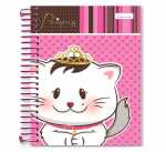 Caderno Espiral Capa Dura 1/4 Princess