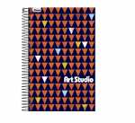 Caderno Universitário Capa Dura - Art Studio - 20 matérias 