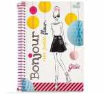 Caderno Universitário - Girlie - 12 matérias 