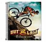 Caderno Universitário - Out Law - 12 matérias 