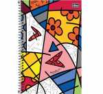 Caderno Universitário - Romero Brito - 10 matérias