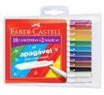 Canetas Hidrográficas Apagável Vai e Vem - 12 cores