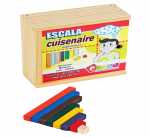 Escala cuisenaire - Madeira - 294 pc Carlu. Ref: 1085 