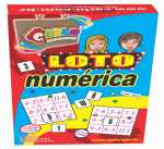 Loto numerica - MDF - 80 pc Carlu. Ref: 3015