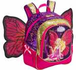 Mochila Grande Barbie Butterfly e a Princesa Fairy - Roxo