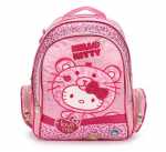 Mochila Grande Hello Kitty Love Leopardo