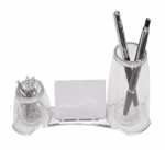 Porta Caneta, Clips e Lembrete DuoColor Ref: 3022  